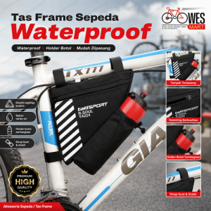 Tas sepeda waterproof B-SOUL YA224 dengan holder botol