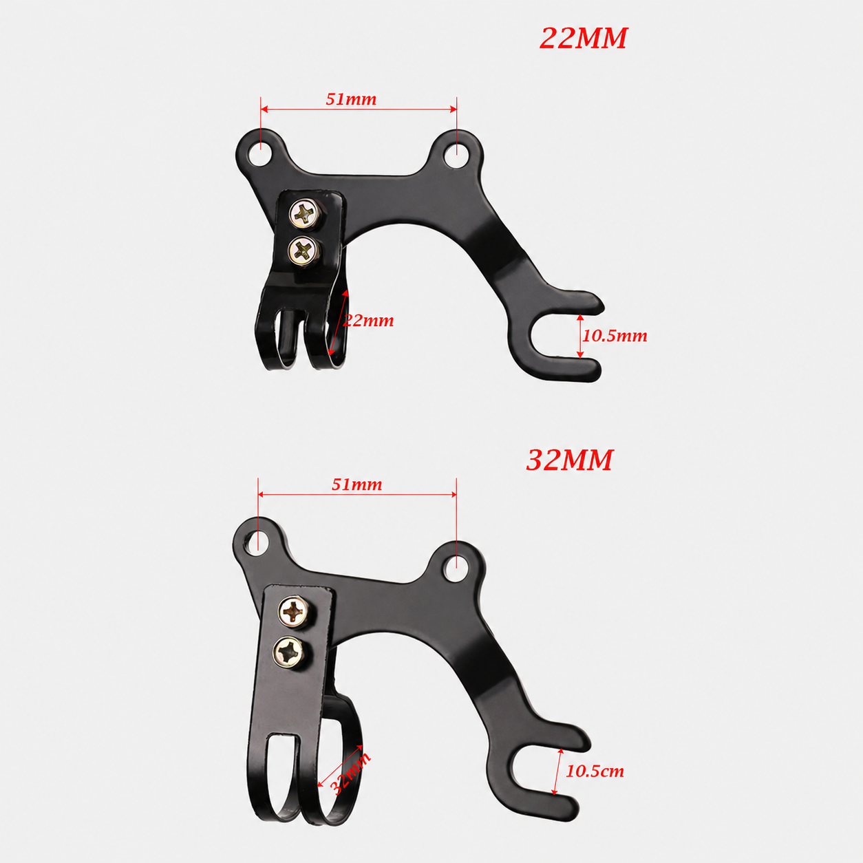 Adaptor disc brake sepeda untuk modifikasi rem cakram