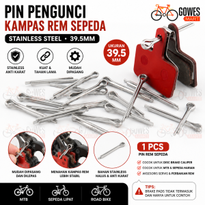 Pin pengunci kampas rem sepeda stainless disc brake