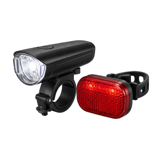 Lampu sepeda dan reflektor untuk keamanan gowes